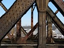 Mainline Rail Bridge in Winter