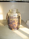 Grapes in Jar, After Mashing (Day 1)
